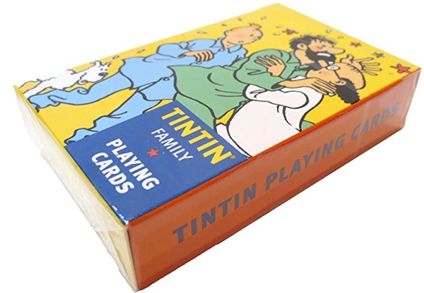 Tim und Struppi Spielkarten Set (48er Blatt) Motiv "Family" von Moulinsart